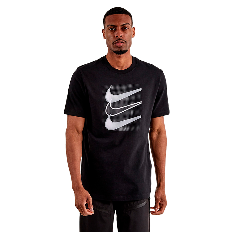 Tricou bărbătesc Nike M NSW TEE 12MO SWOOSH M Negru photo 2