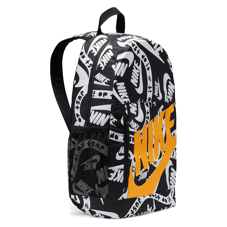 Rucsac Nike Y NK ELMNTL BP CAT AOP 3 FA23 FB2818-010 Negru-alb photo 2