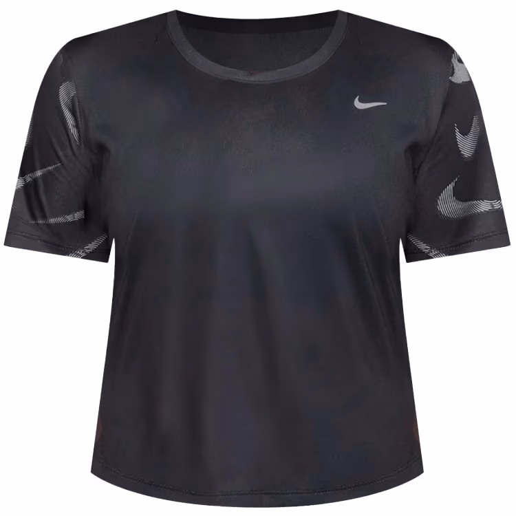 Tricou Nike W NK DF SWOOSH AOP SS CROP