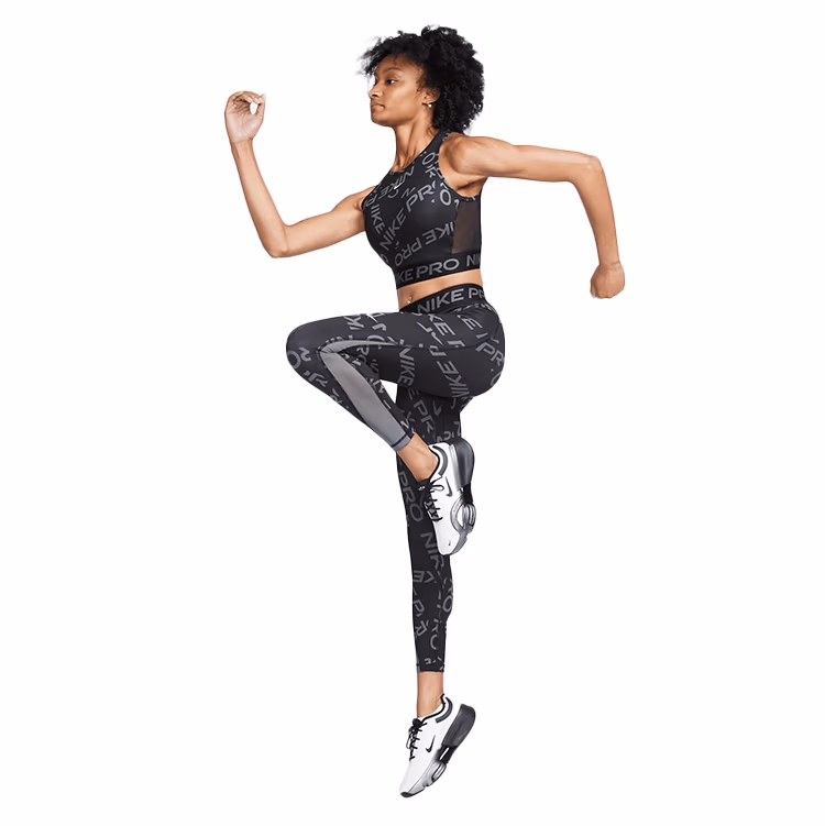 Panta-colanti Nike W NP DF MR 7/8 TGHT AOP