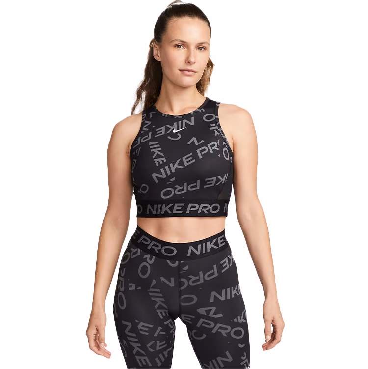 Bra sportive Nike W NP DF CROP TANK AOP