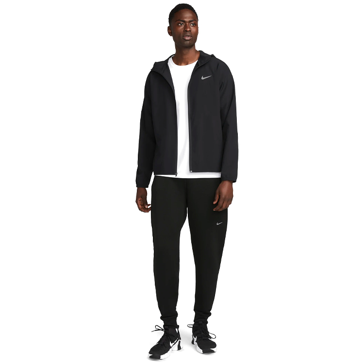Мужская Толстовка Nike M NK DF FORM HD JKT XL Черный photo 2
