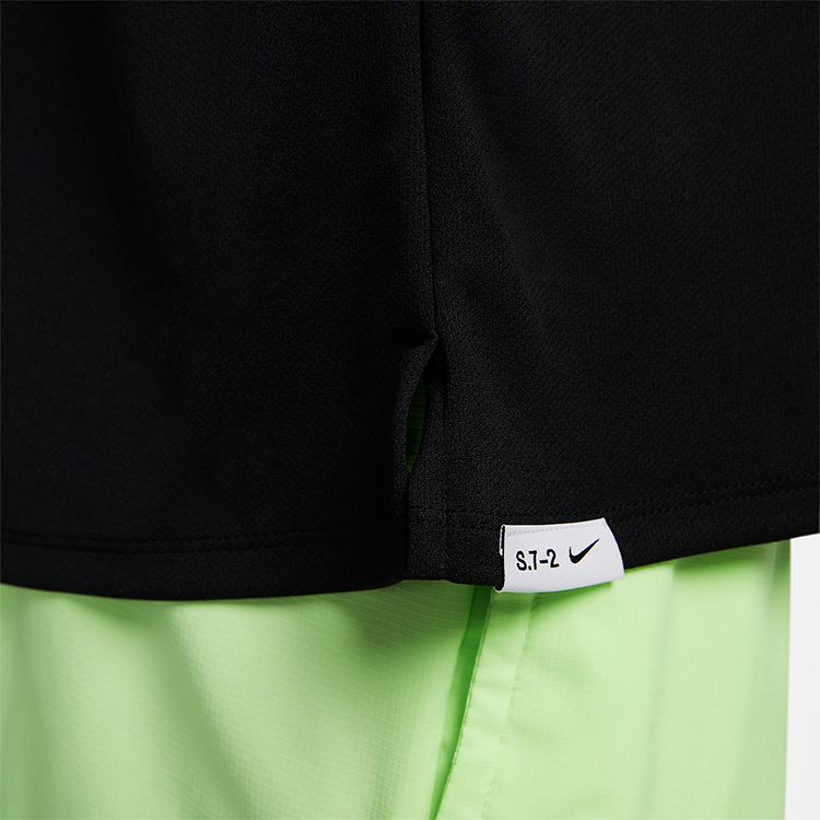 Tricou bărbătesc Nike M NK DF UV S72 MILER SS S Negru photo 3