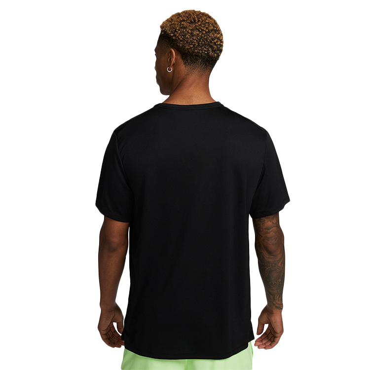 Tricou bărbătesc Nike M NK DF UV S72 MILER SS S Negru photo 4