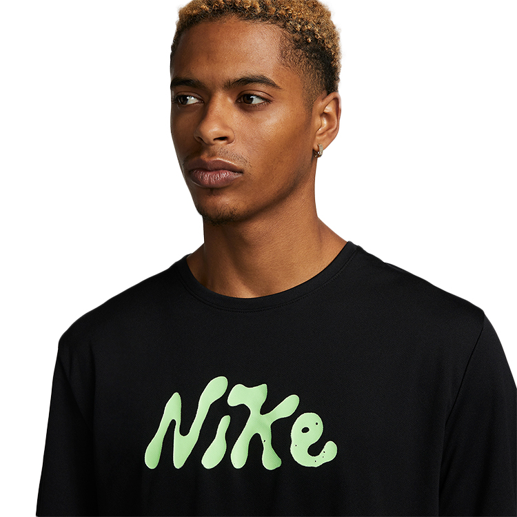 Tricou bărbătesc Nike M NK DF UV S72 MILER SS S Negru photo 5