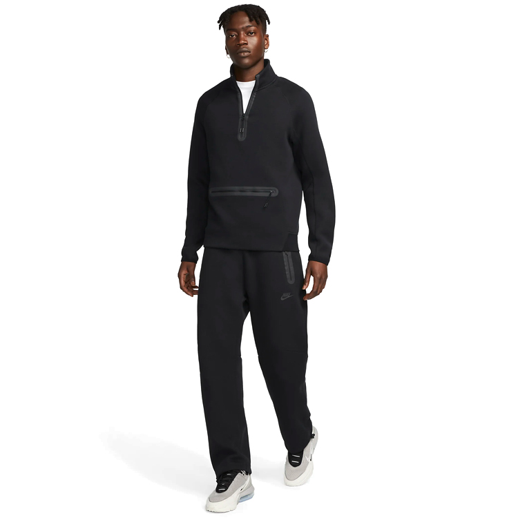 Мужская Толстовка Nike M NK TCH FLC HZ TOP 2XL Черный photo 2