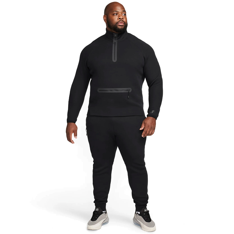 Мужская Толстовка Nike M NK TCH FLC HZ TOP 2XL Черный photo 5