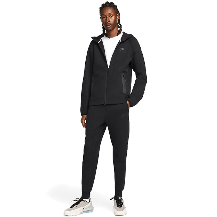 Pantaloni Nike M NK TCH FLC JGGR XXXL Negru Barbati photo 4