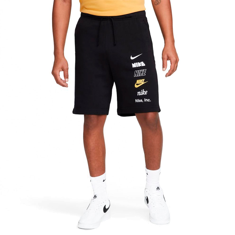 Sorti de bărbați Nike M NK CLUB+ FT SHORT MLOGO S-T Negru photo 2
