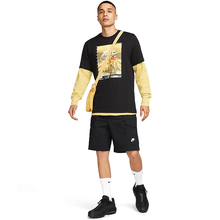 Футболка мужская Nike M NSW TEE OC PK2 XL Черный photo 4