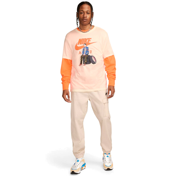 Футболка мужская Nike M NSW TEE OC PK4 S Бежевый photo 3