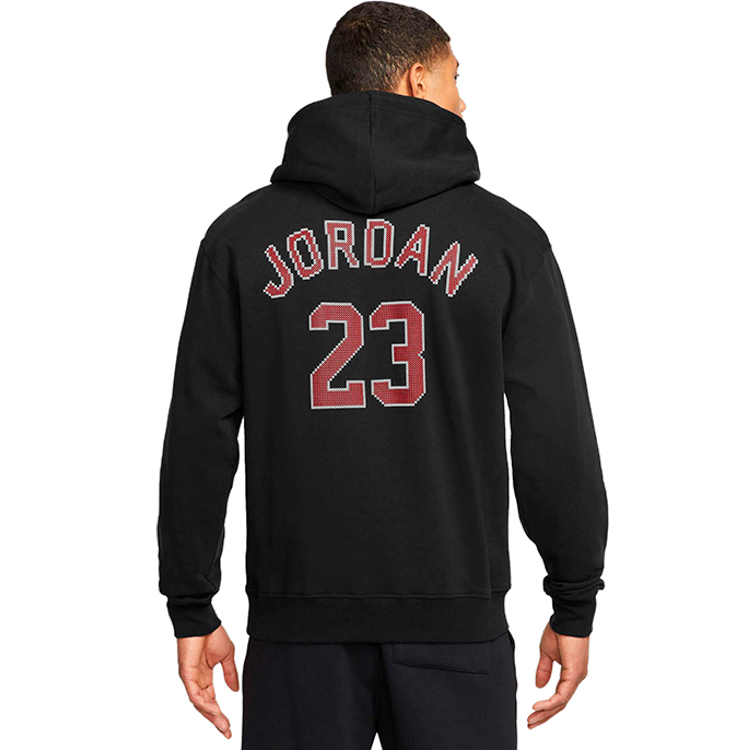 Hanorac pt bărbați Nike M J ESS MMBR HLDY FLC PO HD L Negru photo 3