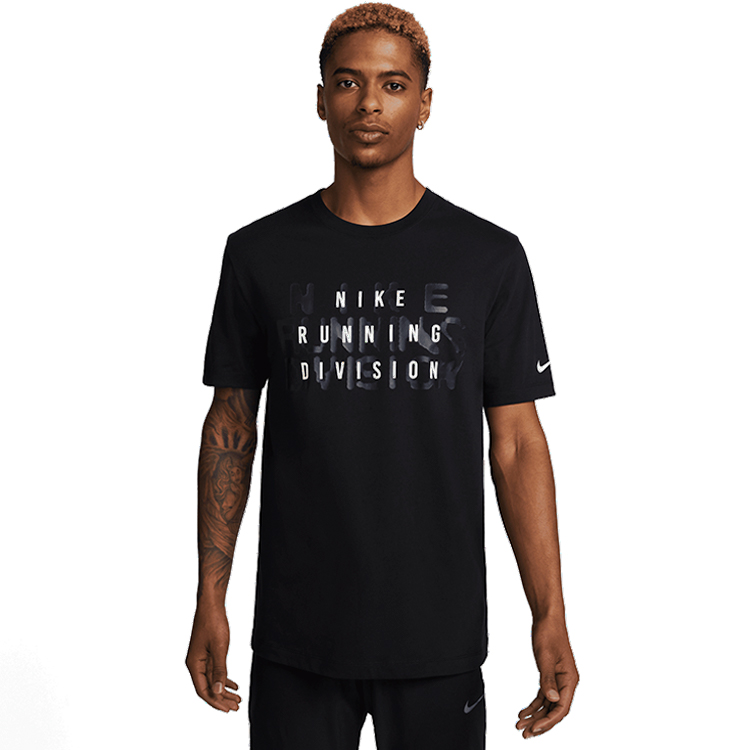 Tricou bărbătesc Nike M NK DF TEE RUN DIVISION XL Negru photo 1