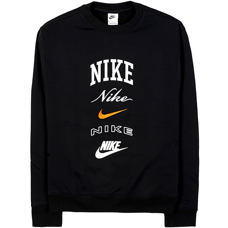 Hanorac pt bărbați Nike M NK CLUB BB CREW STACK GX 2XL Negru photo 1