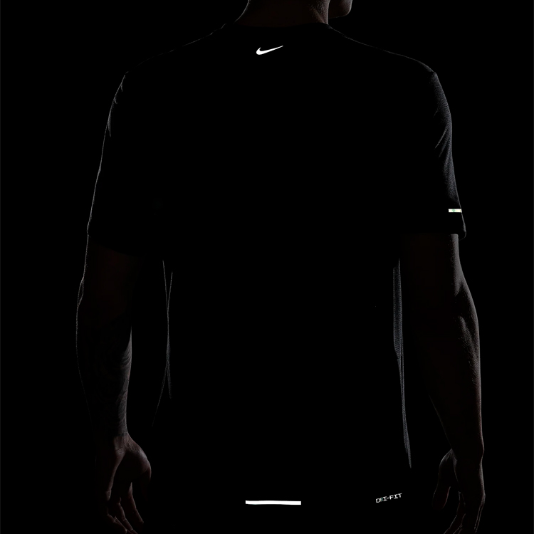 Tricou bărbătesc Nike M DF RISE 365 RUN DIV TOP S Negru photo 4