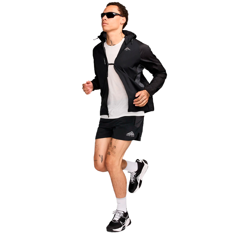 Geacă pt Barbati Nike M NK TRAIL AIREEZ JKT L Negru photo 3