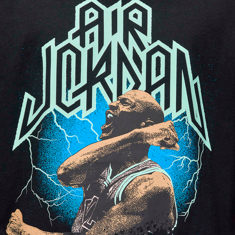 Футболка мужская Nike M NK J SPRT SS DF GFX CREW S Черный photo 5