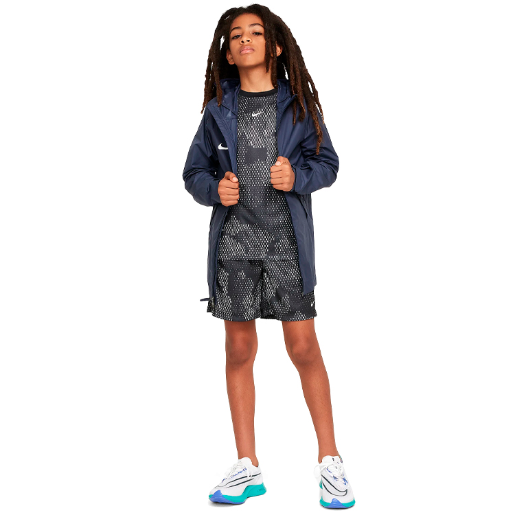 Hanorac Nike W NK DF PACER HZ GLS / Femei / M / Negru-alb photo 5