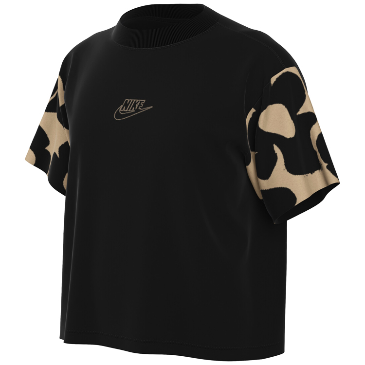 Tricou Nike G NSW TEE BOXY FLORAL / Femei / XL / Negru photo 1