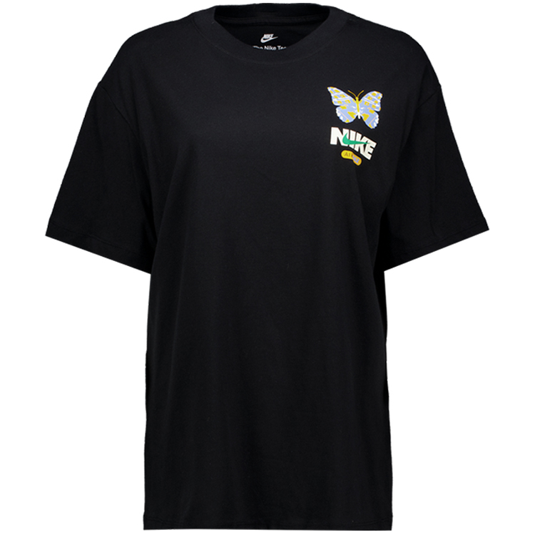 Tricou Nike G NSW TEE BOY MAX BUTTERFLY / Femei / XS / Negru photo 1