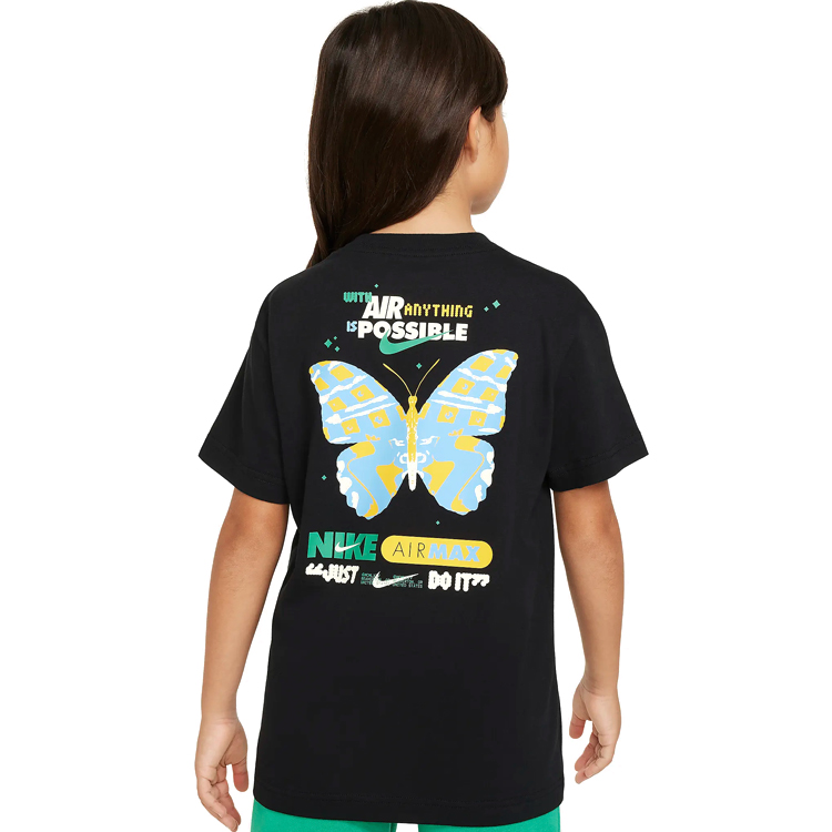 Tricou Nike G NSW TEE BOY MAX BUTTERFLY / Femei / XS / Negru photo 4