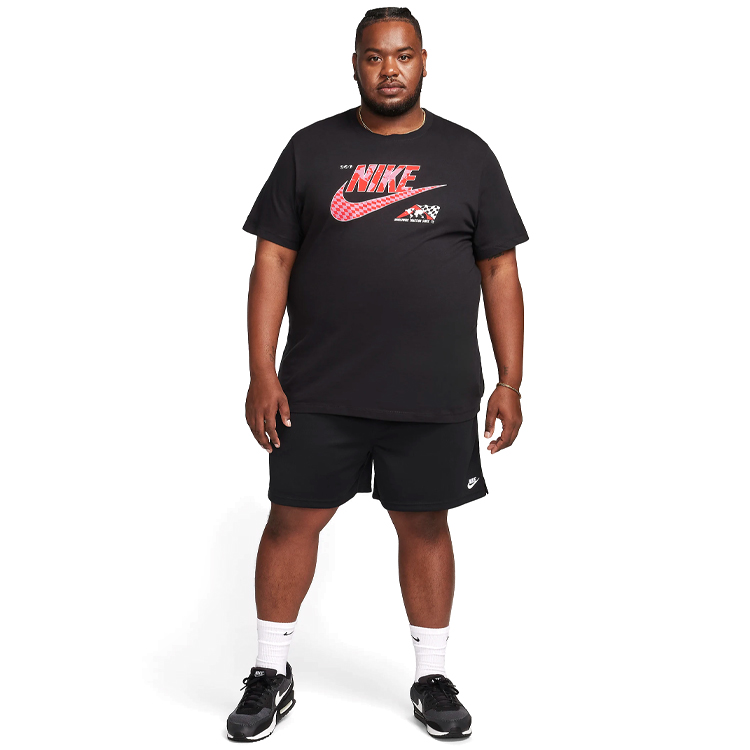 Tricou bărbătesc Nike U NSW TEE SOLE RALLY FTRA L Negru photo 5