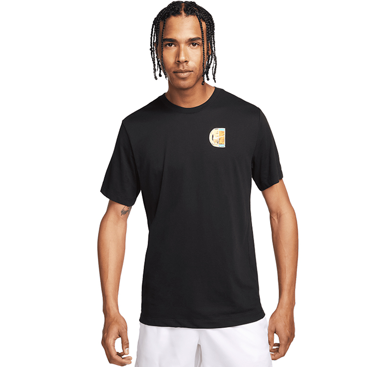 Футболка мужская Nike M NKCT DF TEE OPEN SP24 S Черный photo 3