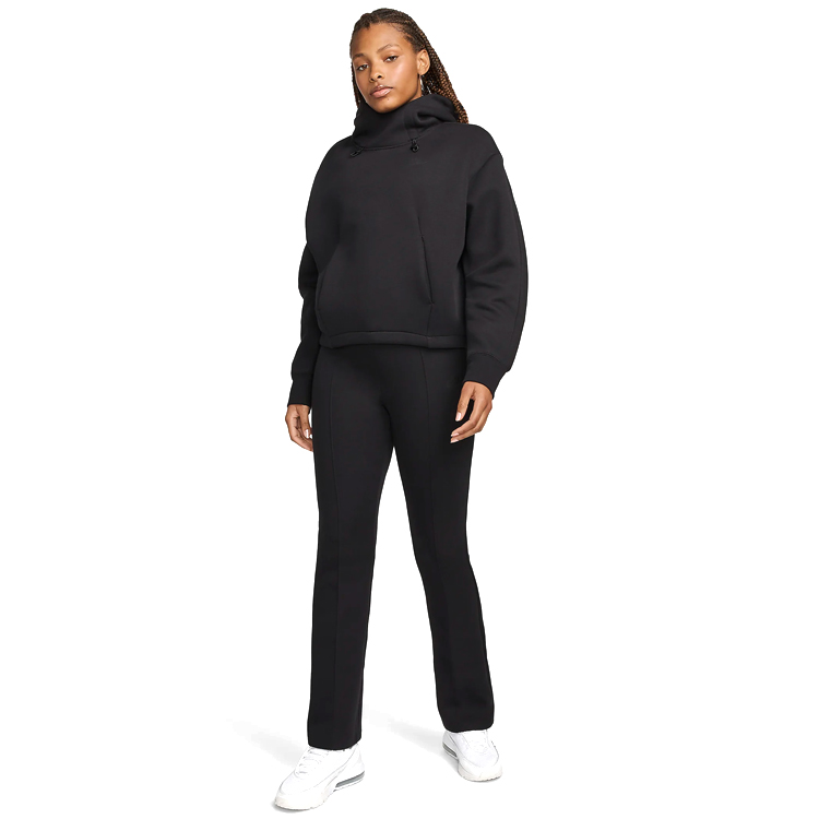 Hanorac Nike W NSW TCH FLC OS HDY XS Negru Femei photo 2