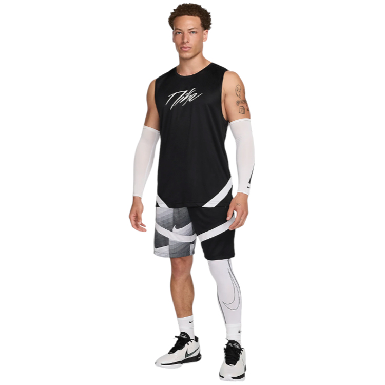 Шорты мужские Nike M NK DF ICON 8IN SHORT AOPSTFV M Черный/Белый photo 2