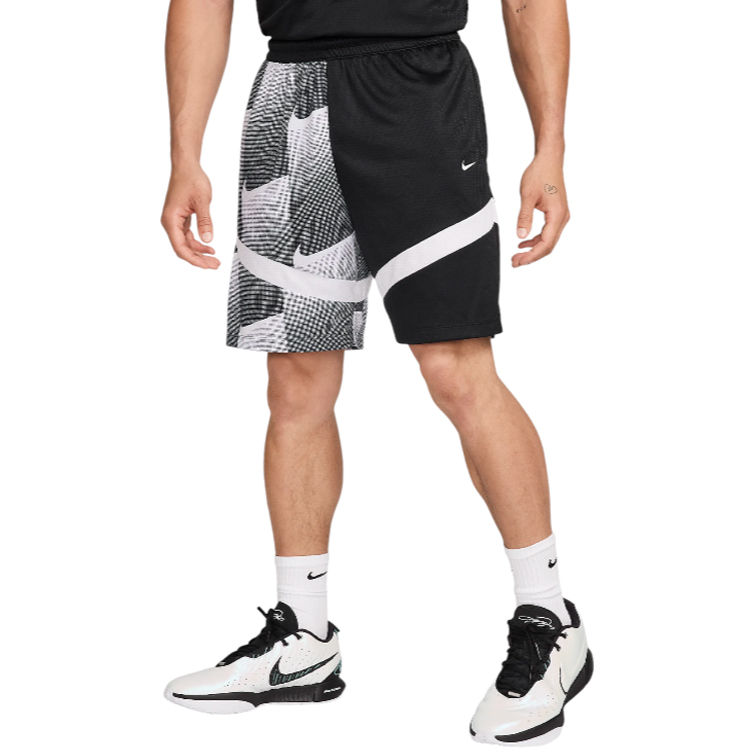 Шорты мужские Nike M NK DF ICON 8IN SHORT AOPSTFV M Черный/Белый photo 3