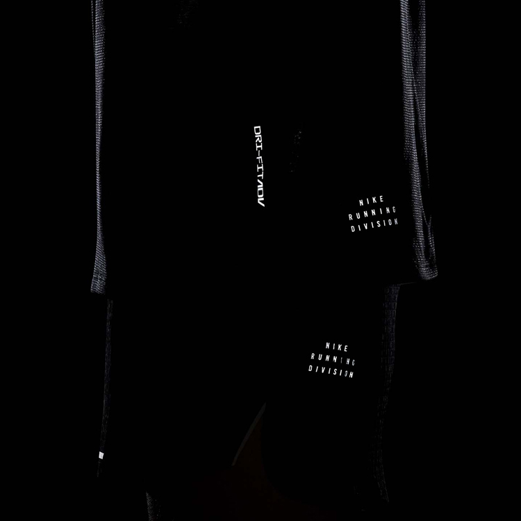 Футболка мужская Nike M NK DFADV RUN DIV SS TOP XL Черный photo 5