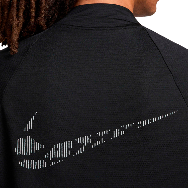 Мужская Толстовка Nike M NK DF RD ELEMENT MIDLAYER HZ M Черный photo 5