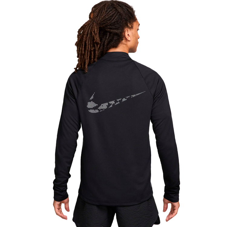 Мужская Толстовка Nike M NK DF RD ELEMENT MIDLAYER HZ M Черный photo 6