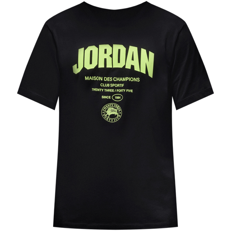 Tricou bărbătesc Nike M J SPRT WM DF SS TEE M Negru photo 1 Tricou bărbătesc Nike M J SPRT WM DF SS TEE M Negru photo 1