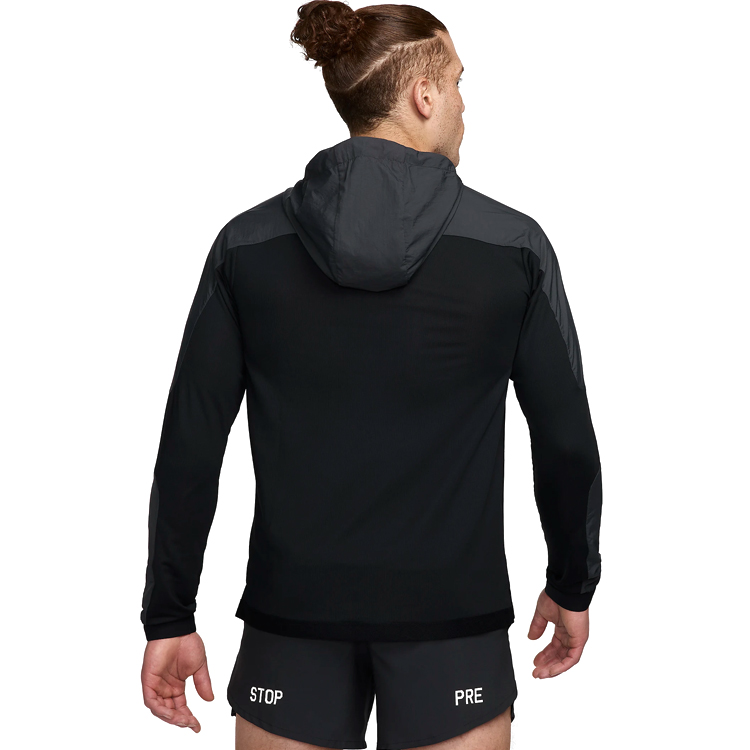 Hanorac pt bărbați Nike M NK ELMNT TOP LS WR L Negru photo 2