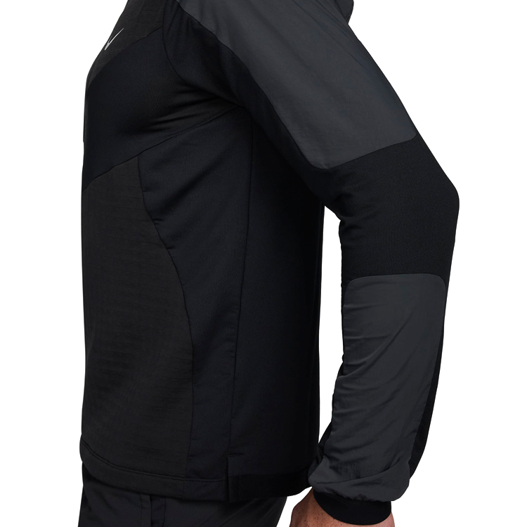 Hanorac pt bărbați Nike M NK ELMNT TOP LS WR L Negru photo 4