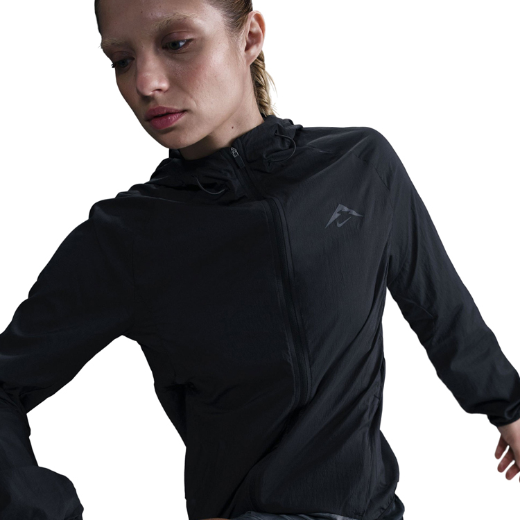 Ветровка Nike W NK TRAIL REPEL JKT XS Черный Женский photo 2