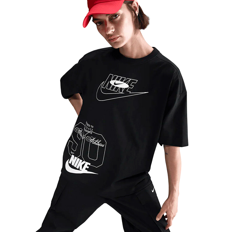Tricou Nike W NSW DANCE OS TEE S Negru Femei photo 4