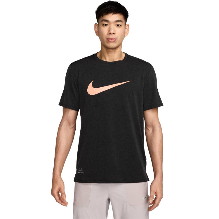 Tricou bărbătesc Nike M NK DF STMT RUN DIV SS TOP S Negru photo 2