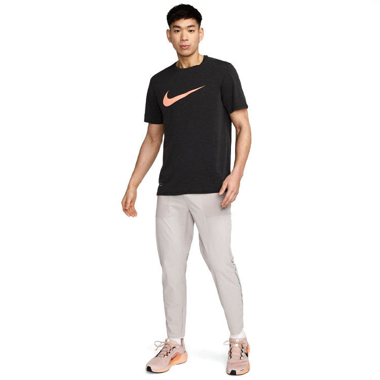 Tricou bărbătesc Nike M NK DF STMT RUN DIV SS TOP S Negru photo 3