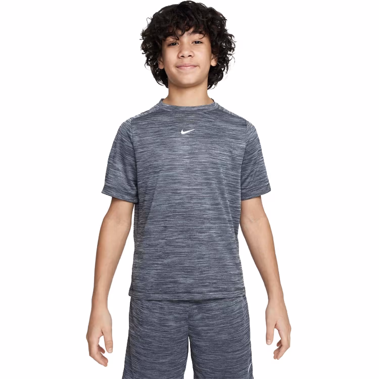 Футболка Nike B NK DF MULTI SS TOP LBR HTHR 