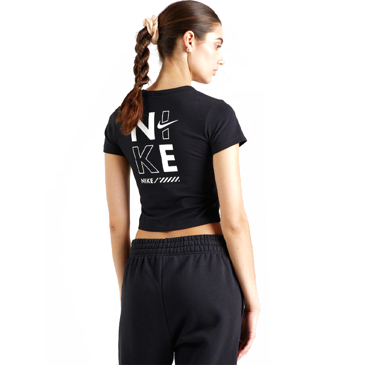 Tricou Nike W NSW TEE BBY GLS XS Negru Femei photo 4