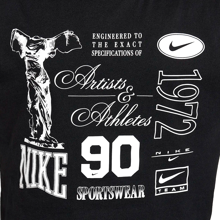 Tricou Nike G NSW TEE DANCE / Femei / M / Negru photo 3