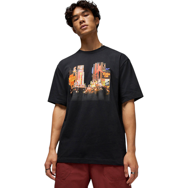Tricou Nike M J NC LIGHTS SS CREW photo 