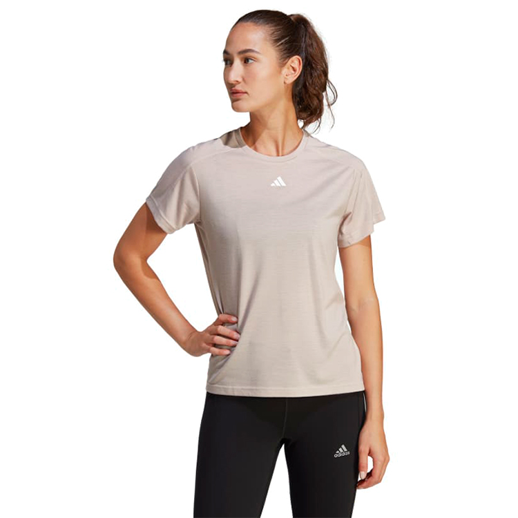 Tricou Adidas TR-ES CREW T / Femei / L / Bej photo 2