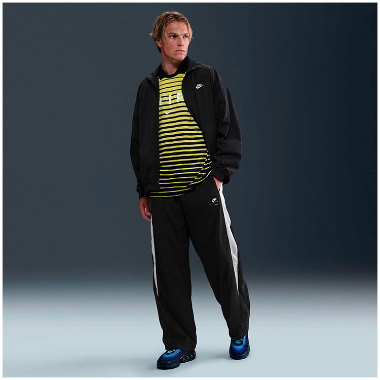 Брюки Nike M AIR WOVEN TRACK PANT L Черный Мужской photo 4