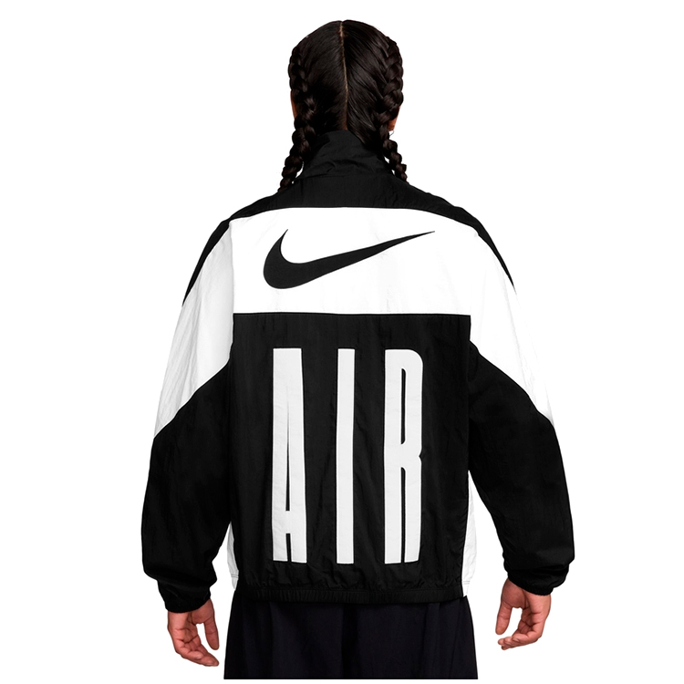 Мужская Толстовка Nike M AIR WOVEN TRACK JACKET XXL Черный photo 3