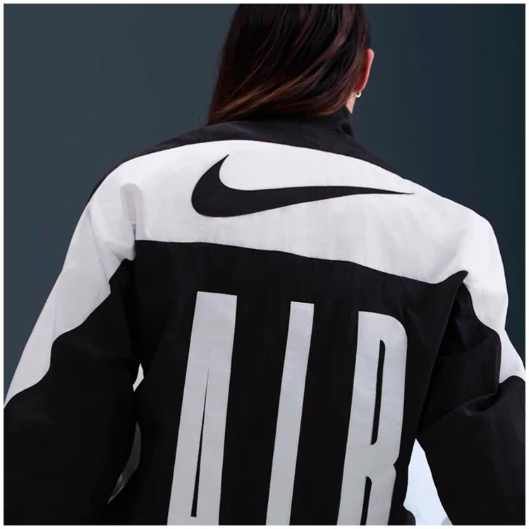 Мужская Толстовка Nike M AIR WOVEN TRACK JACKET XXL Черный photo 4