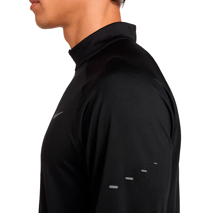 Hanorac pt bărbați Nike M NK DF STRIDE HZ MIDLAYER S Negru photo 2