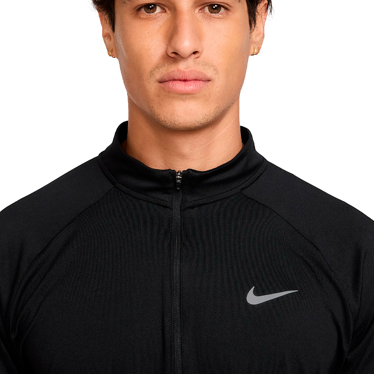 Hanorac pt bărbați Nike M NK DF STRIDE HZ MIDLAYER S Negru photo 4